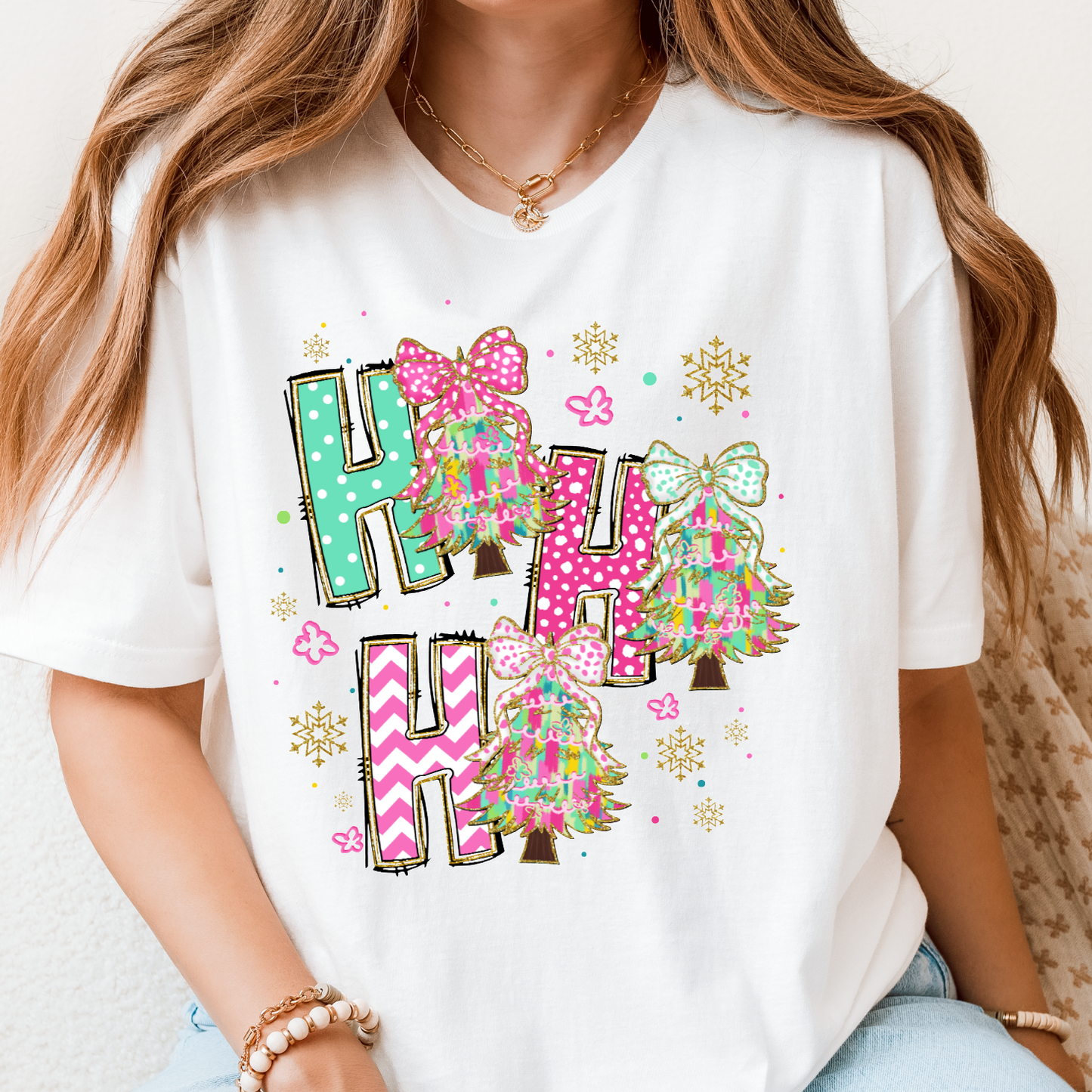 HO HO HO CREWNECK TEE