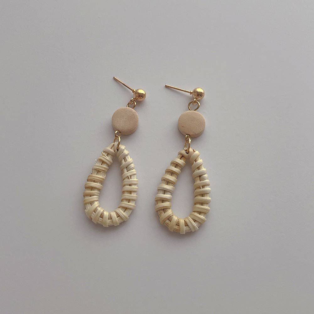 Vintage Geometrical Vacation Drop Earrings DPJE1715