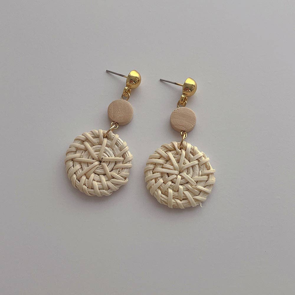 Vintage Geometrical Vacation Drop Earrings DPJE1715